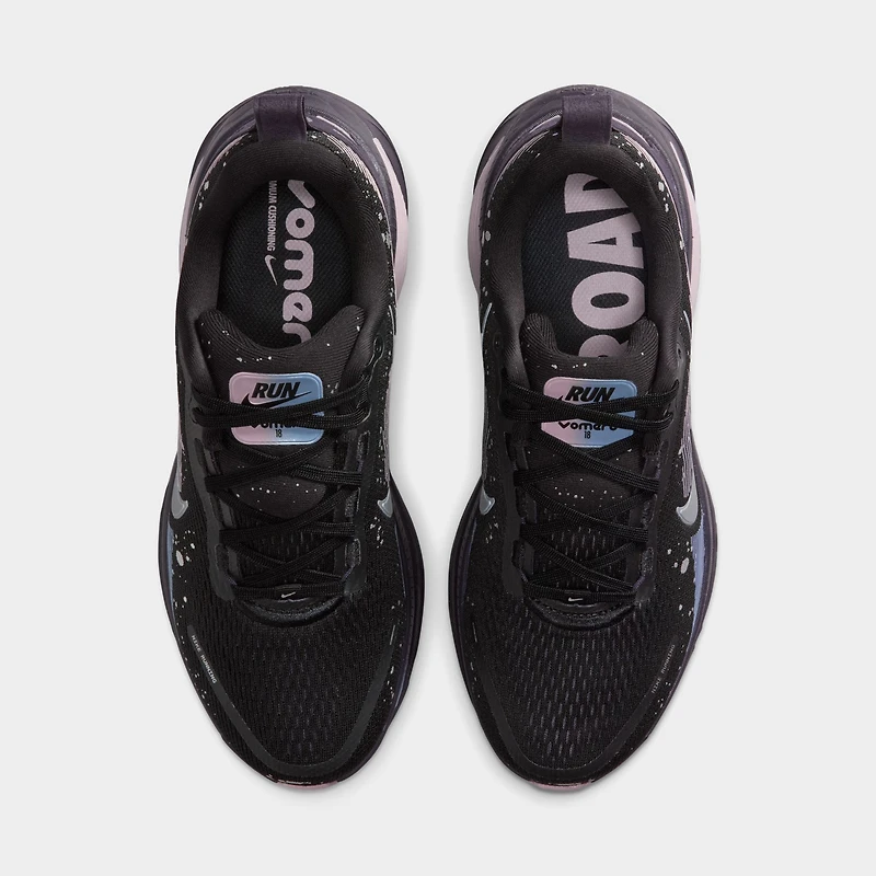 Nike Women's Vomero 18 Black / Metallic Dark Grey - Cave Purple