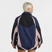 Nike Sportswear Veste de survêtement surdimensionnée pour femmes Midnight Navy / Noir