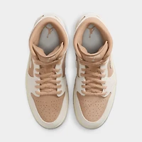 Jordan Femmes 1 Mid SE Chanvre/Brun clair - Voile