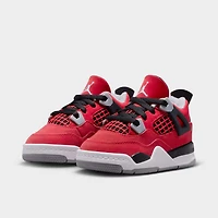 Jordan 4 Retro TD Rouge Feu / Blanc - Noir