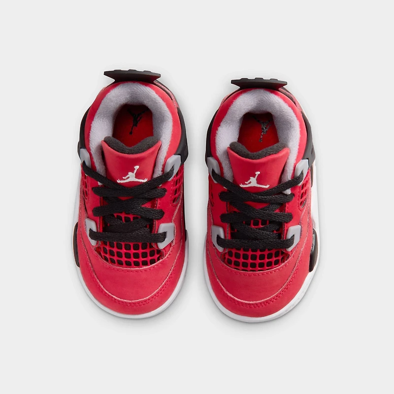 Jordan 4 Retro TD Rouge Feu / Blanc - Noir