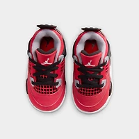 Jordan 4 Retro TD Rouge Feu / Blanc - Noir