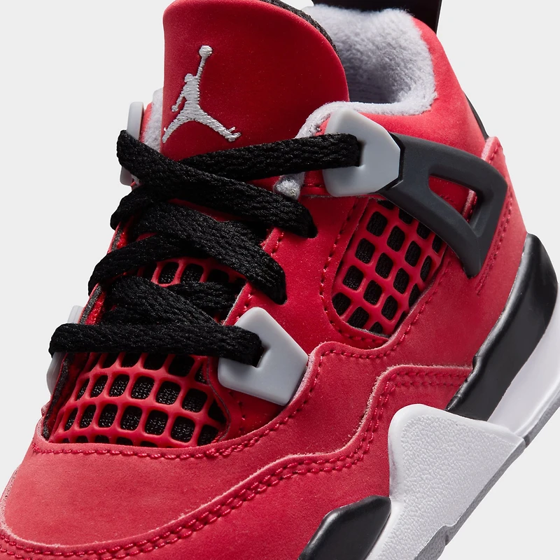 Jordan 4 Retro TD Rouge Feu / Blanc - Noir