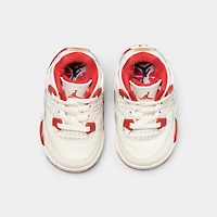 Jordan 4 Retro TD Pale Ivory / Sierra Red