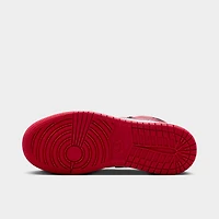 Jordan 1 Mid SE GS Black / Varsity Red - White