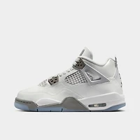 Jordan 4 Retro GS Photon Dust / Blue Chill - Flat Pewter