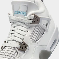 Jordan 4 Retro GS Photon Dust / Blue Chill - Flat Pewter