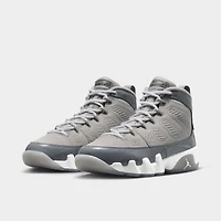 Jordan 9 Retro GS Medium Grey / Cool - White
