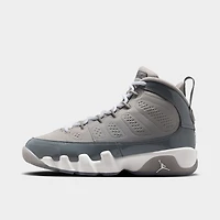 Jordan 9 Retro GS Medium Grey / Cool - White