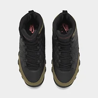 Jordan 9 Retro GS Black / True Red - Light Olive