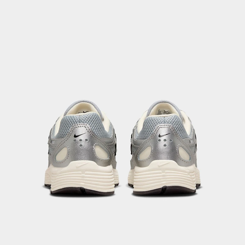 Nike P-6000 GS Metallic Silver / Black