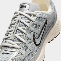 Nike P-6000 GS Metallic Silver / Black
