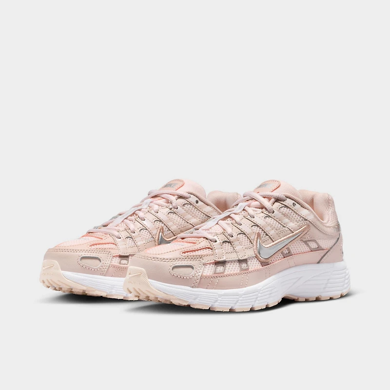 Nike P-6000 GS Silt Red / Metallic Silver - Light Soft Pink