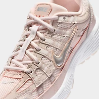 Nike P-6000 GS Silt Red / Metallic Silver - Light Soft Pink