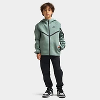 Nike Sportswear Juniors' Tech Fleece Full Zip Clay Green / Black
