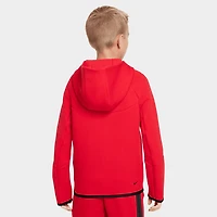 Nike Sportswear Juniors' Tech Fleece Full Zip / University Red