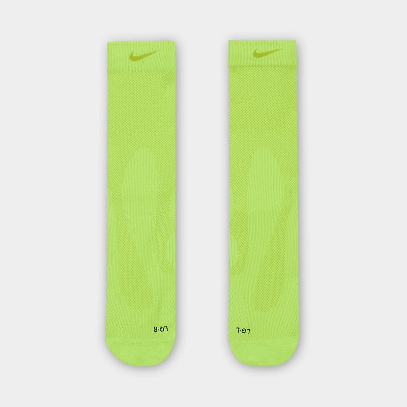 Nike Chaussettes de Course Légères (1 paire) Volt / Cactus Vif
