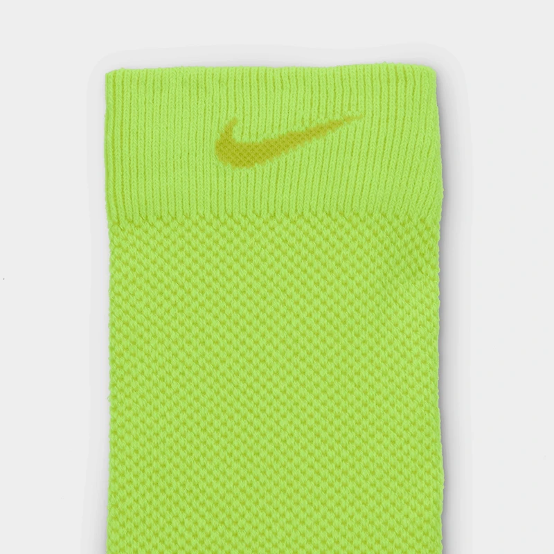 Nike Chaussettes de Course Légères (1 paire) Volt / Cactus Vif