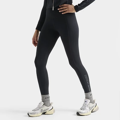 Nike One Women�s Dri-FIT High Rise Crop Leggings / Black