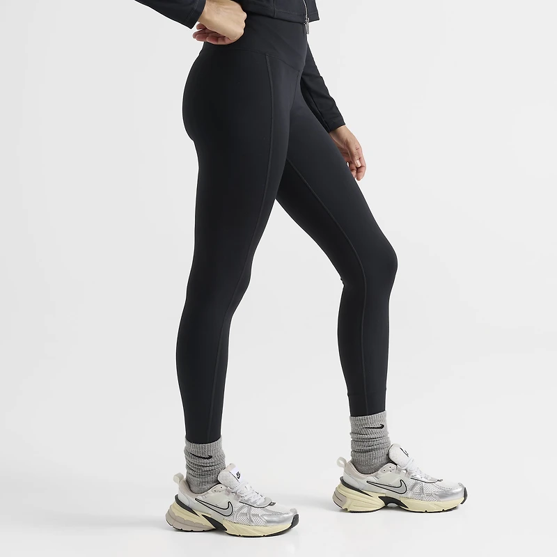 Nike One Women's Dri-FIT High Rise Crop Leggings / Black