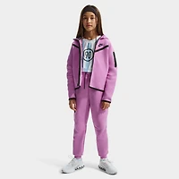 Nike Sportswear Juniors' Tech Fleece Full Zip Hoodie / Light Magenta