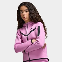 Nike Sportswear Tech Fleece Junior Chandail à capuche zippé / Magenta clair