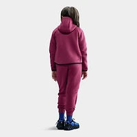 Nike Sportswear Junior Girls' Tech Fleece Full Zip Hoodie Sweet Beet / Black