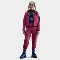 Nike Sportswear Junior Girls' Tech Fleece Full Zip Hoodie Sweet Beet / Black