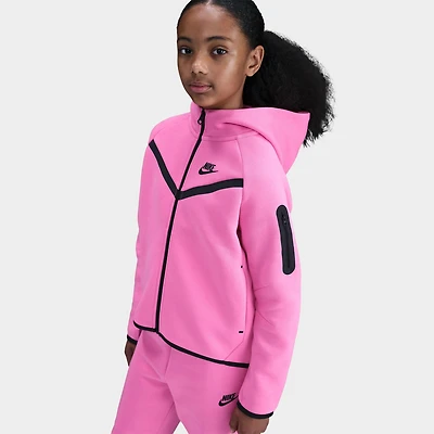 Nike Sportswear Junior Girls' Tech Fleece Hoodie Full Zip / Playful Pink