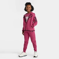 Nike Sportswear Junior Girls' Tech Fleece Full Zip Hoodie Sweet Beet / Black