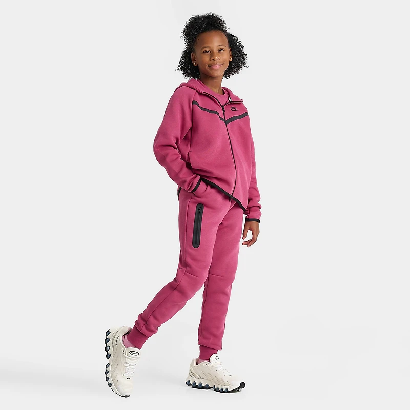 Nike Sportswear Junior Girls' Tech Fleece Joggers Sweet Beet / Black