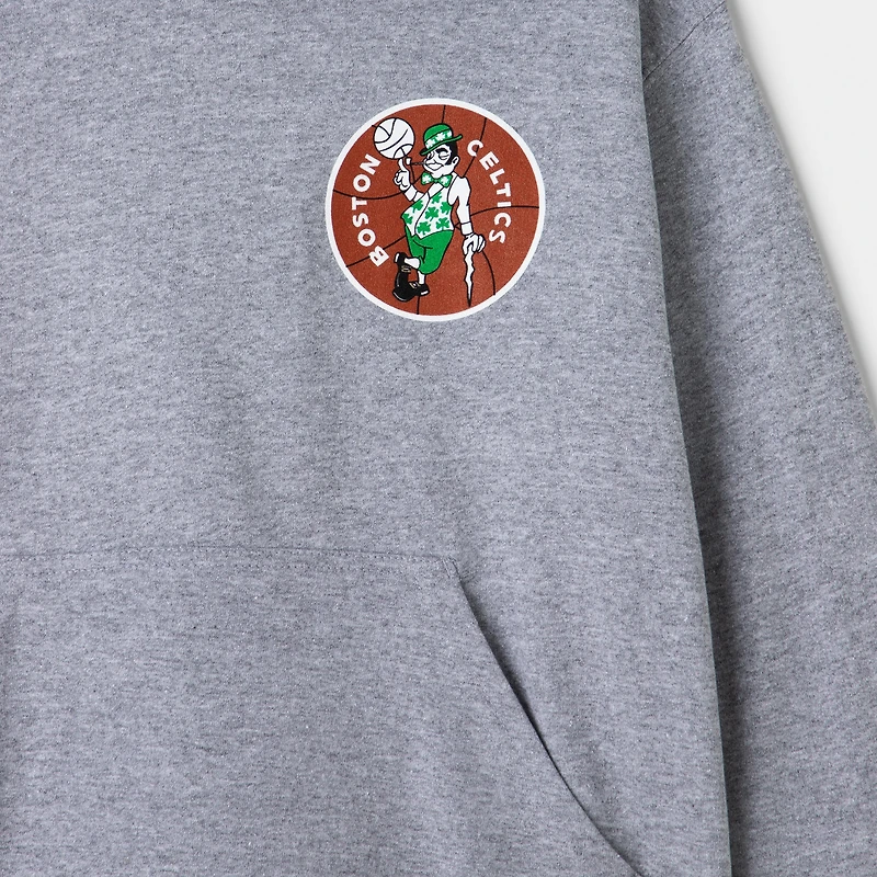Mitchell & Ness Juniors' Slam Fleece Hoodie / Grey