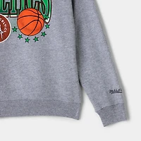 Mitchell & Ness Juniors' Slam Fleece Hoodie / Grey