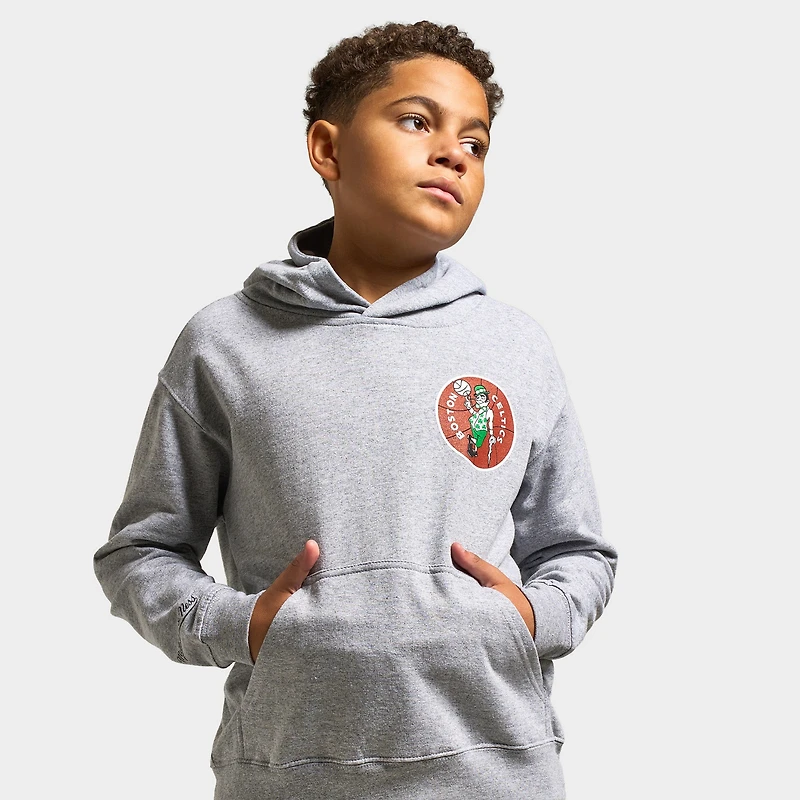 Mitchell & Ness Juniors' Slam Fleece Hoodie / Grey