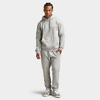 adidas Essentials Pullover Hoodie Heather Grey / White