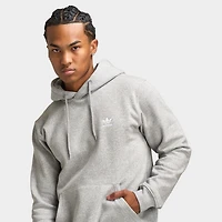 adidas Essentials Pullover Hoodie Heather Grey / White