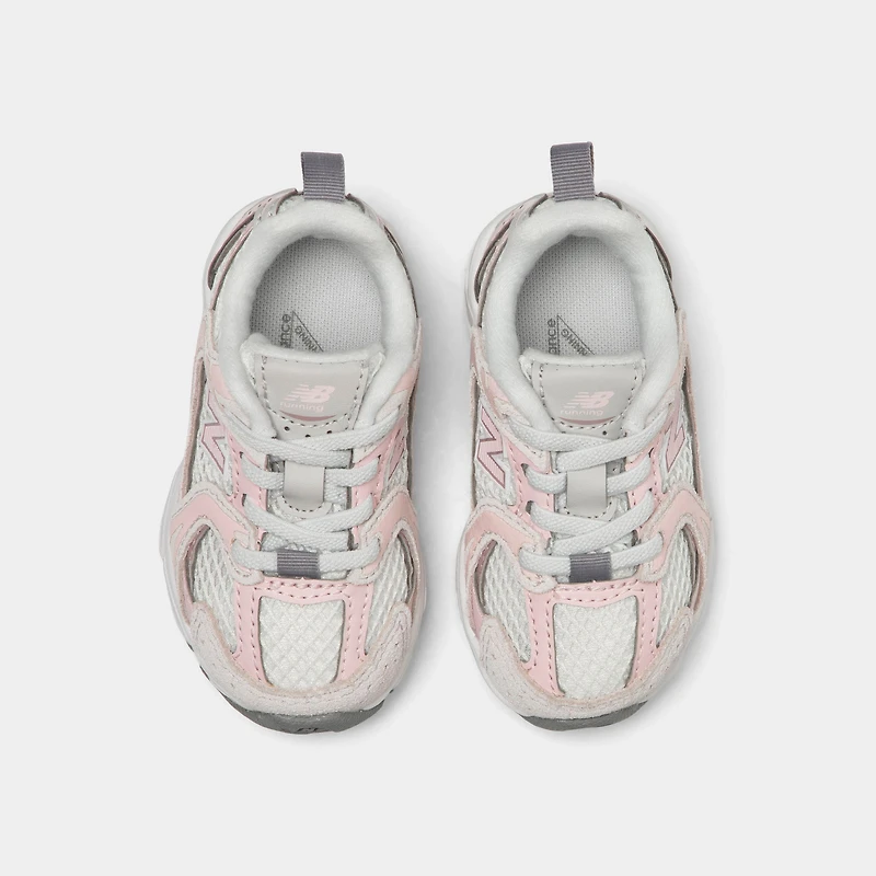 New Balance Infants' 530 Grey Matter / Pink Salt