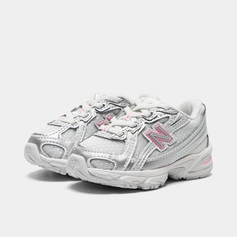 New Balance 740 pour bébés Argent Métallisé / Rose Vif