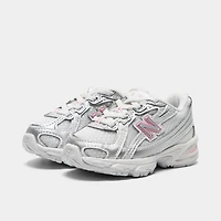New Balance 740 pour bébés Argent Métallisé / Rose Vif