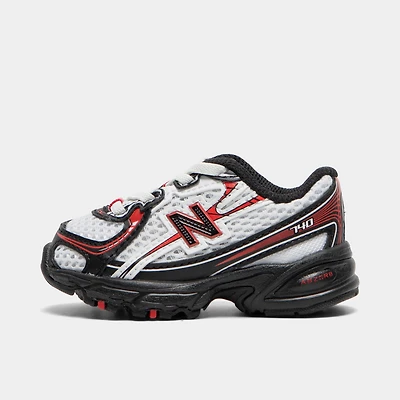 New Balance Nourrisson 740 Blanc/Noir - Rouge
