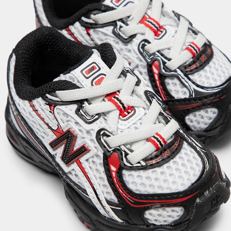 New Balance Nourrisson 740 Blanc/Noir - Rouge