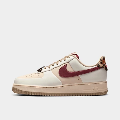 Nike Women's Air Force 1 '07 Pearl White / Team Red