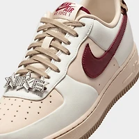 Nike Women's Air Force 1 '07 Pearl White / Team Red