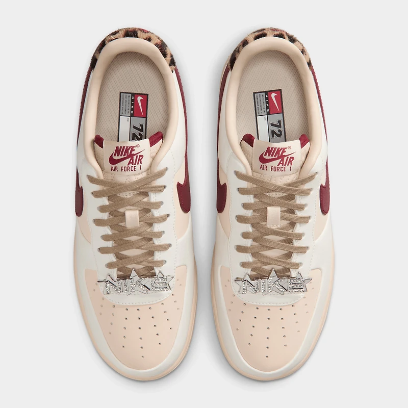 Nike Women's Air Force 1 '07 Pearl White / Team Red