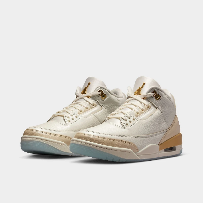 Jordan Women's 3 Retro Sail / Team Gold - Pale Ivory