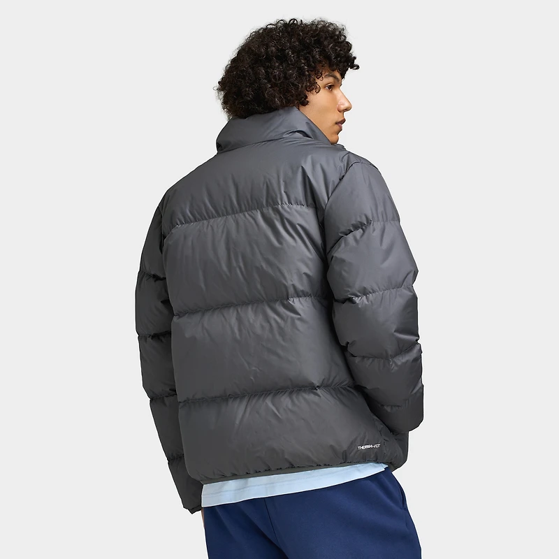 Nike Sportswear Club Hommes Therma-FIT Veste Puffer 650 Gris Fer / Blanc