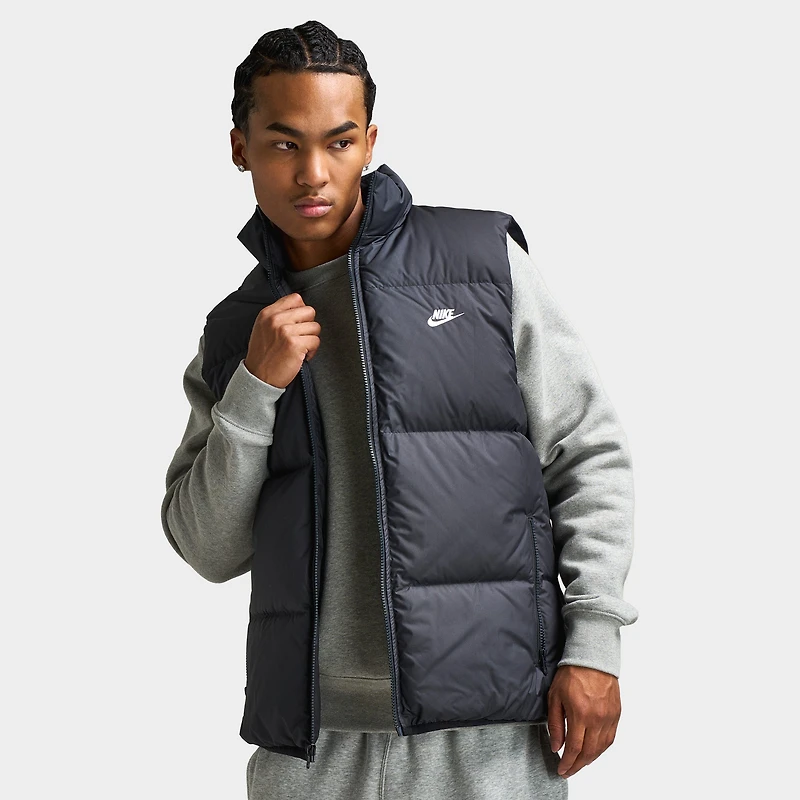 Nike Club Therma-FIT Puffer Jacket Black/White