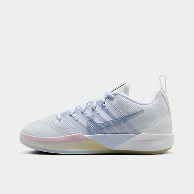 Nike Sabrina 3 GS Blanc / Violet Poussiéreux - Gris Football