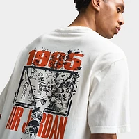 Michael Jordan Brooklyn Shattered Back Board Oversized Graphic T-Shirt Sail / Off Noir