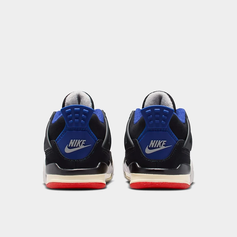 Jordan 4 Retro TD Black / Fire Red - Deep Royal Blue